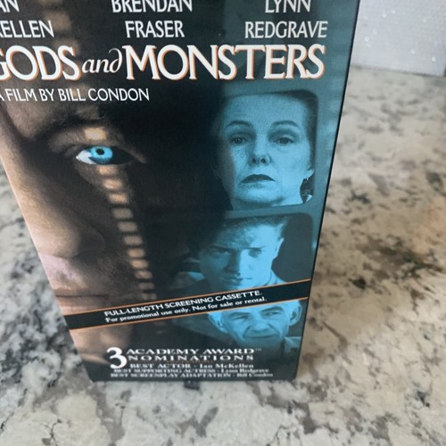 Gods and Monsters (VHS, 1999) Rare Good - Picture 3 of 9