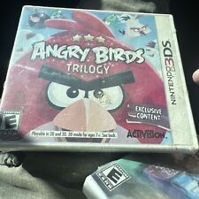 Angry Birds Trilogy (Nintendo 3DS) NEW Sealed With Flaws To Plasctic Seal!
