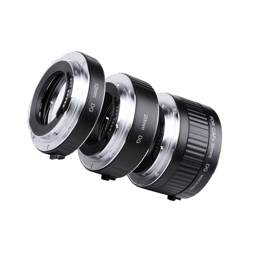 Auto Macro Extension Tube 12mm 20mm 36mm Set for Canon EF EF-S D N6R4 - Picture 6 of 12