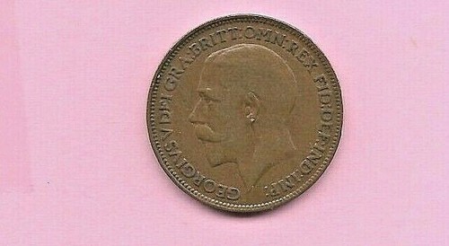 GB KING GEORGE V (KGV) 1922 Britannia FARTHING - V.Fine - como escaneos - Imagen 2 de 2