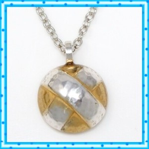 Brighton Entrata Round Short Pendant Necklace