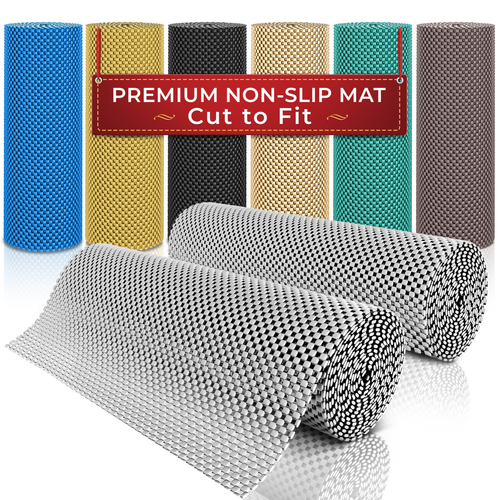 Non Slip Mat Roll Grip x2 Matting Liner Rubber Material Car Dashboard Trays UK - Picture 68 of 68