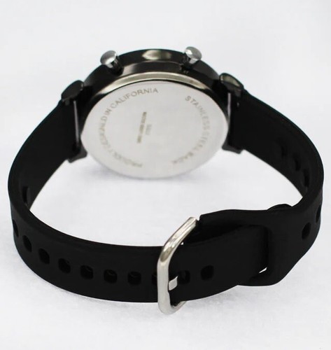 38mm Montres Carlo Men's Women Silicone Band Stones Dial LED Sport Digital Watch - Picture 14 of 22