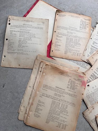 Binder of Aviation Documents Manuals Stinson Douglas DC3 1940s-50s era WWII AAF - Picture 10 of 10
