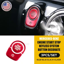 Mercedes GLA GLB CLA A Engine Start Stop Keyless Button Decorate Switch Cover