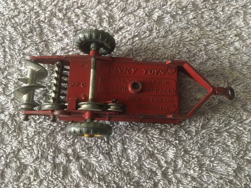 Dinky 321 Massey Harris Manure Spreader Trailer - Picture 6 of 10