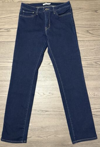 Levi Strauss Women’s Jeans Size 30* 712 Slim Dark Blue Straight Leg