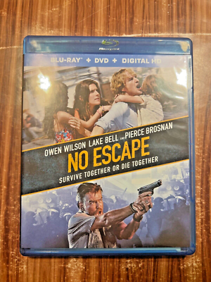 No Escape Blu-ray DVD Owen Wilson Pierce Brosnan Lake Bell Action