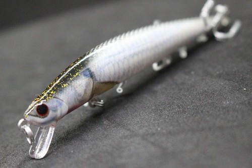 Jerkbait Fishing Lure wLure 4 3/4 inch Shallow Water Lifelike for Bass HM616 - Picture 81 of 81