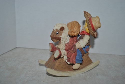 Matthew DANKO SMALL FRIENDS 1997 GIDDYAP VAQUERO caballo mecedor 843136 primera edición - Imagen 2 de 5