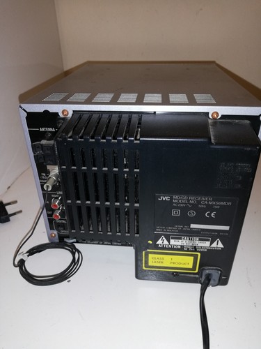 JVC COMPACT COMPONENT MD SYSTEM MX-S6MDR TUNER LECTEUR 3 CD MINIDISC FONCTIONNE - Afbeelding 5 van 5