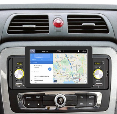DAB+ Autoradio 1Din Apple Carplay Android Auto Navi Touchscreen BT FM USB Kamera - Bild 2 von 23