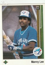 FREE SHIPPING-MINT-1989 Upper Deck Manuel Lee #271 BLUE JAYS PLUS BONUS CARDS