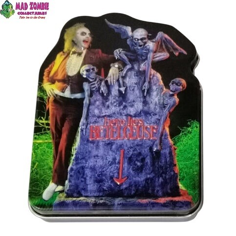 Beetlejuice Afterlife Sours Embossed Tin - Picture 1 of 2
