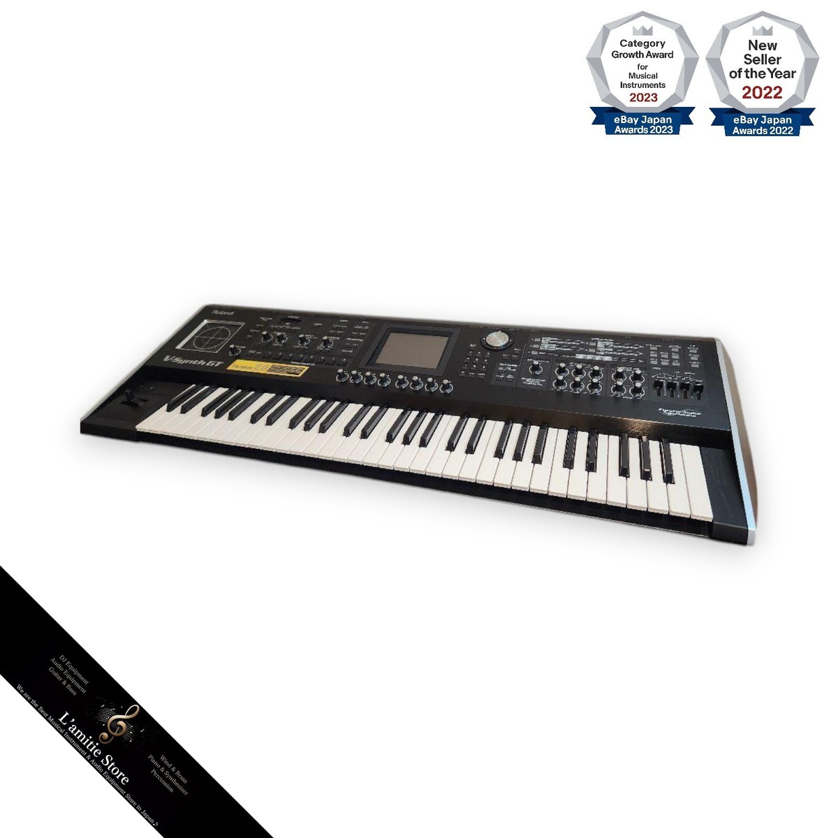 Roland V-Synth GT 2.0 Synthesizer Workstation Keyboard 61 Roland V-Synth GT 2.0 Synthesizer Workstation Keyboard 61