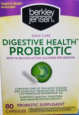 Berkley Jensen Daily Care Digestive Health Probiotic Culturelle Capsules, 80 ct.