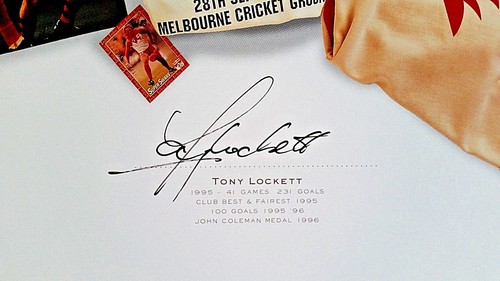 SYDNEY SWANS FOOTBALL CLUB GREAT MOMENTS Signed by 15 LEGENDS COA - Picture 4 of 9