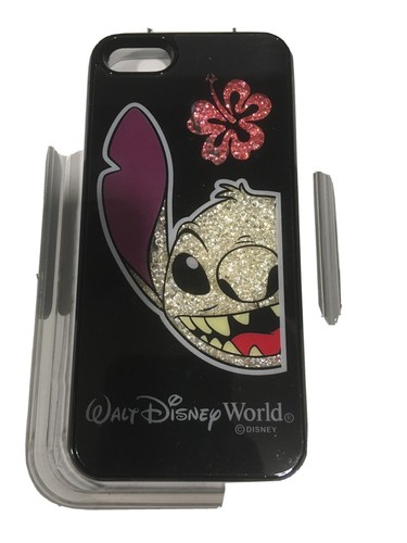Iphone 5s Case Walt Disney World Stitch Gold And Pink Crystals Move Ebay