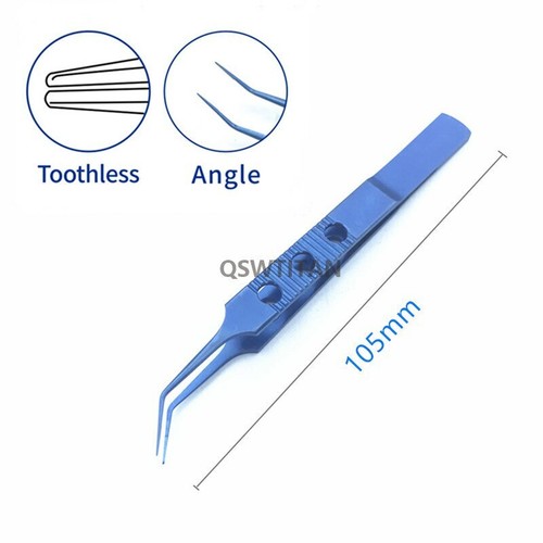 Augenpinzette Pinzette Plattformen Titan Ophthalmologische mikrochirurgische Instrumente - Bild 14 von 24