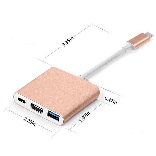 USB Type C to HDMI HDTV TV Cable Adapter Converter For iPhone 16 Pro Max 16 Plus - Picture 22 of 22