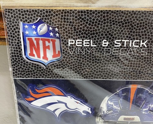 BRONCOS VON MILLER NFL FATHEAD peel & stick vinyl decals MOVABLE & REUSABLE 2016 - Picture 7 of 11