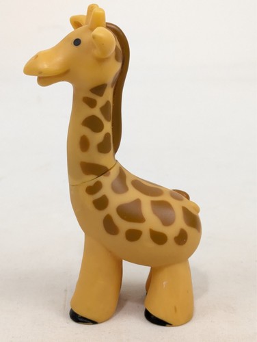 Vintage Rubber Giraffe Squeeze Doll Japan & Vinyl Child Toy Animal Figure China - Picture 10 of 21