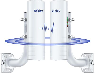 Wifi Bridge 5KM Point To Point Outdoor 1300mbps Network Wireless Ethernet Bridge
