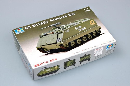 Trumpeter 07238 1/72 Scale US M113A1 Armored Car Plastic Assembly Model Kits - Picture 2 of 4