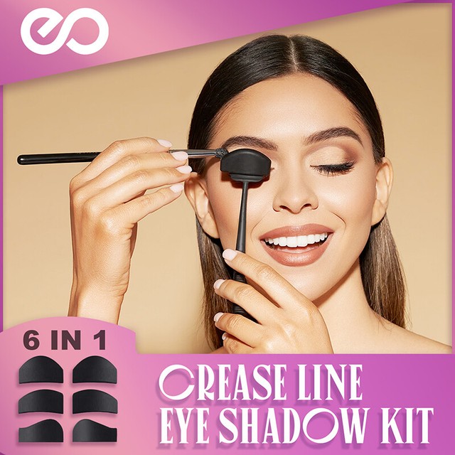 New Crease Line Kit Eye Shadow Applicator Silicone Eyeshadow Stamp Crease Tools New Crease Line Kit Eye Shadow Applicator Silicone Eyeshadow Stamp Crease Tools