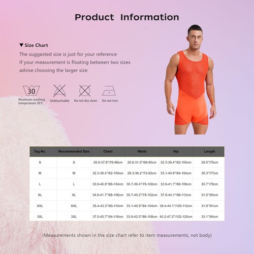 Men's Athletic Supporters Wrestling Singlet Leotard Bodysuit Pouch Boxer Shorts - Picture 78 of 203