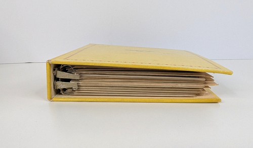Vintage typisierte handgeschriebene Rezepte Punze REZEPTE ZUM ERINNERN Mappe Kochbuch - Bild 18 von 19