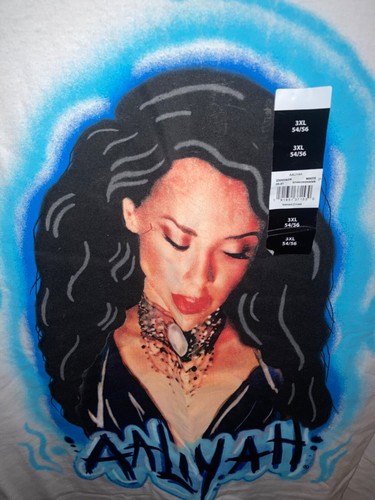 Aaliyah T-shirt For Men or Women 3XL - Picture 2 of 4