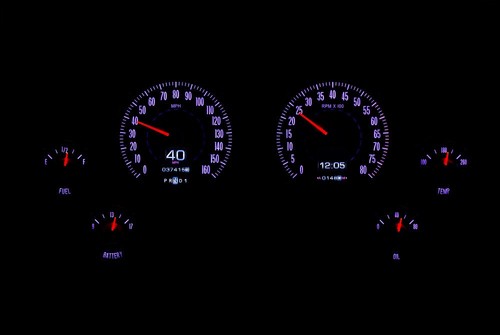 Dakota Digital 63-67 Chevy Corvette Retrotech Analog Gauge System RTX-63C-VET-X - Picture 16 of 20