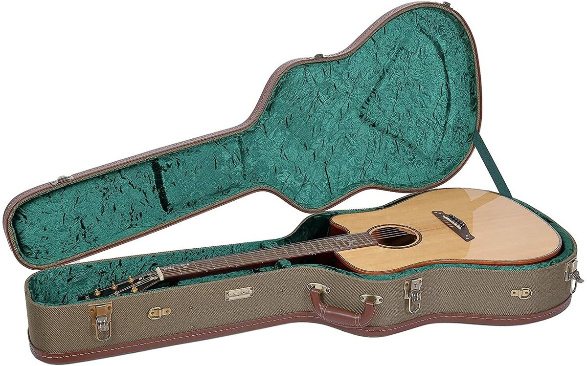 Dreadnought acoustic 2024 guitar hard case