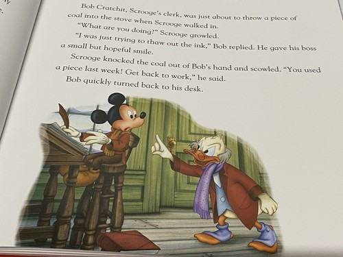 Disney Christmas Storybook Collection Treasury Of Tales Hardcover Kids Book - Picture 13 of 22