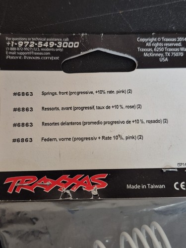 Traxxas Springs Front # 6863 - Picture 2 of 4