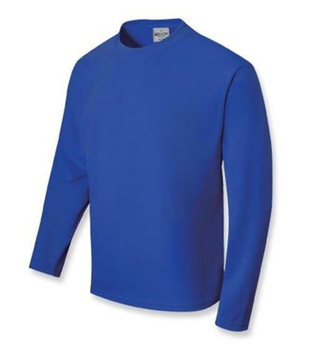 MENS ADULTS SUN SMART LONG SLEEVE 100% BREEZEWAY POLYESTER TEE SHIRT - Picture 19 of 28