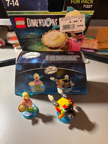 LEGO DIMENSIONS: The Simpsons Krusty Fun Pack 71227 - neuwertig
