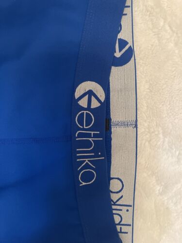 Collant Ethika Uomo Athletic Activewear 3/4 Subzero Performance Blu Taglia Media - Foto 5 di 5