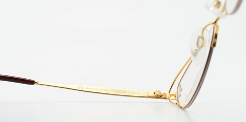 CHOPARD Lunettes Brille by Estede C011 /24 V6051 23KT Gold Rot Stein Chabochon - Bild 9 von 11