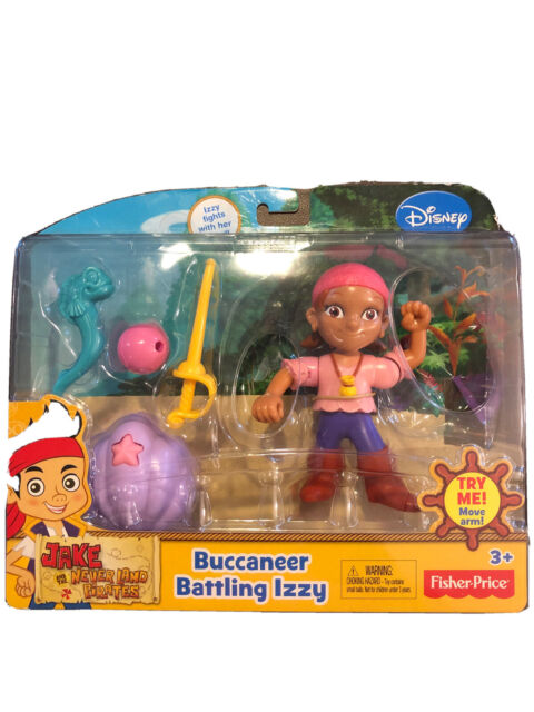 Nikelodeon Jake & the Never Land Pirate Buccaneer Battling Izzy Figure Set CBC65 Nikelodeon Jake & the Never Land Pirate Buccaneer Battling Izzy Figure Set CBC65