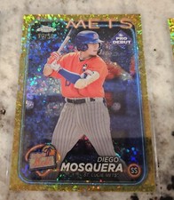 2024 Topps Pro Debut Diego Mosquera Chrome Gold /50 Mini Diamond 