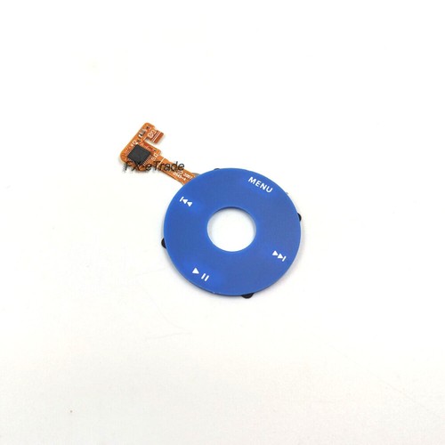 Blue Yellow Purple Colorful Clickwheel for iPod 6th 7th Classic 80Gb 120GB 160GB - Imagen 2 de 7