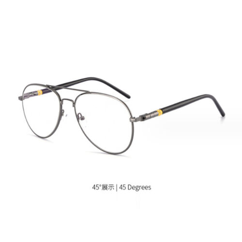 Photochrome multifokale Gleitsicht Lesebrille Herren Metall Piloten Sonnenbrille - Bild 17 von 22