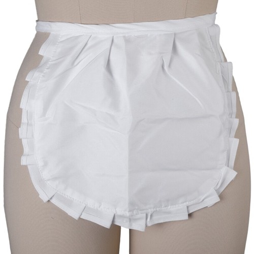 Maid Cosplay Apron Maid Cosplay Costume Half Apron Waitress Servant Costume - Picture 12 of 15