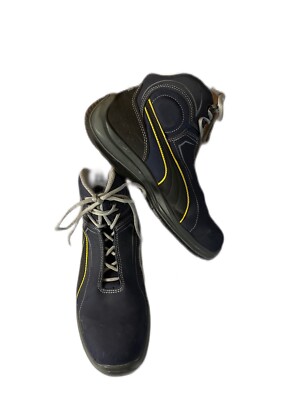 Puma Safety Blue Mens Leather Touring Mid Moto CT Lace-Up  display picture 3