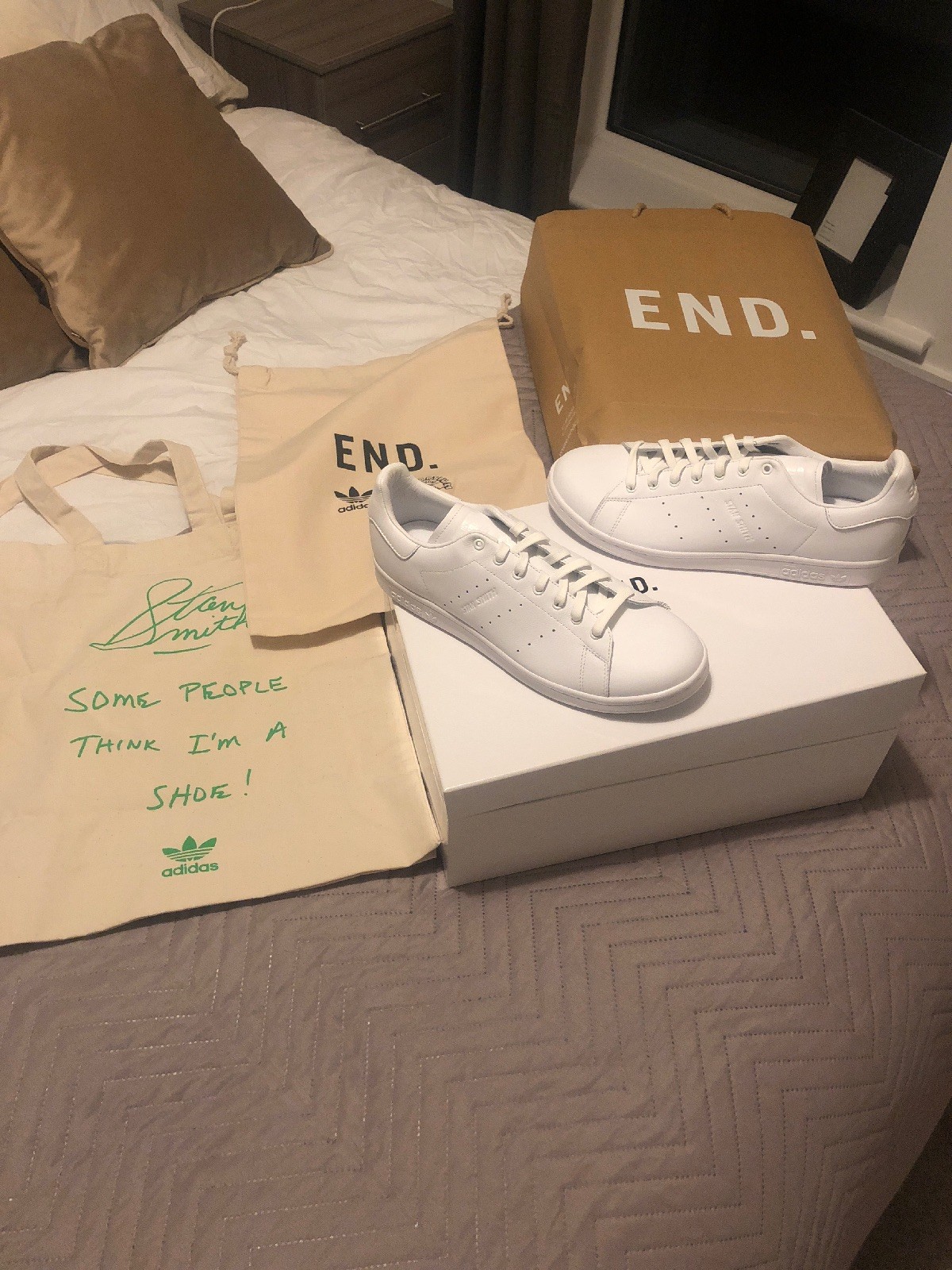 Fin. vêtements x Adidas-Stan Smith UK 8 - 1/100 paires-RARE! Fin. vêtements x Adidas-Stan Smith UK 8 - 1/100 paires-RARE!