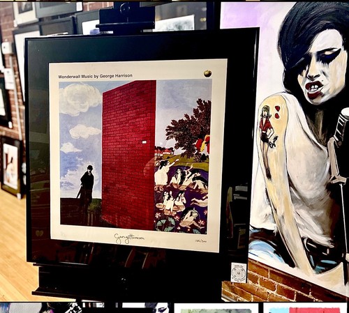 GEORGE HARRISON ESTATE WOUDERWALL Limited Edition Numbered Lithograph - Bild 2 von 5