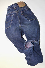 80s vintage LEVIS 501 womens JEANS (tagW29) W28 L32 size 10 RIBCAGE HIGH 59501
