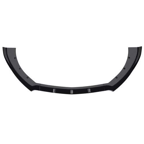 Fits 2015-2017 Ford Mustang Glossy Black Front Bumper Lower Splitter Spoiler Lip - Foto 9 di 12
